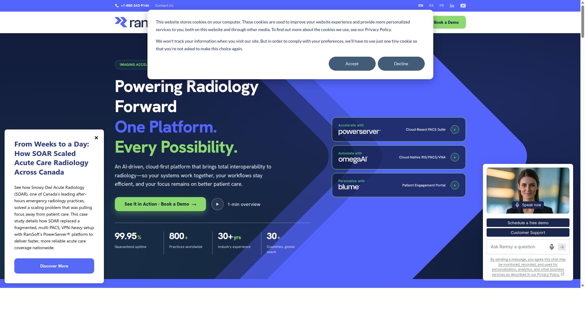 RamSoft website